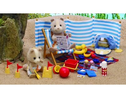Sylvanian Families Medvídci na pláži