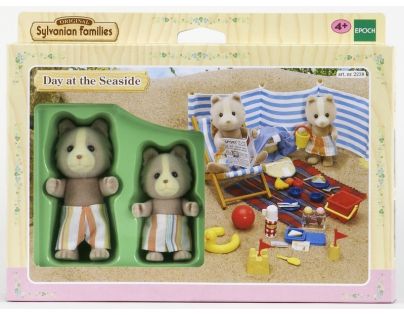 Sylvanian Families Medvídci na pláži