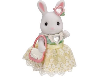 Sylvanian Families Mesto Biely králik so šperkami a drahokamami