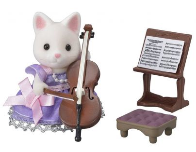 Sylvanian Families Mesto cellistka hodvábna mačka