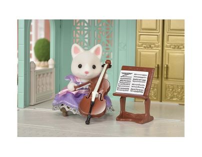 Sylvanian Families Mesto cellistka hodvábna mačka
