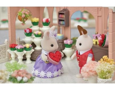 Sylvanian Families Mesto králik s kvetinovými darmi