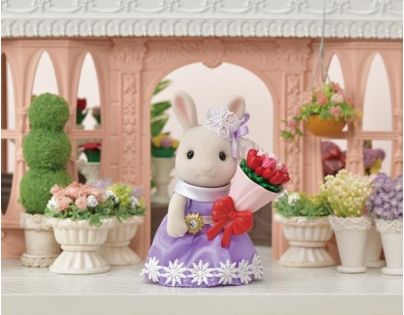 Sylvanian Families Mesto králik s kvetinovými darmi