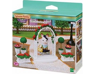 Sylvanian Families Mesto kvetinová výzdoba s bránou