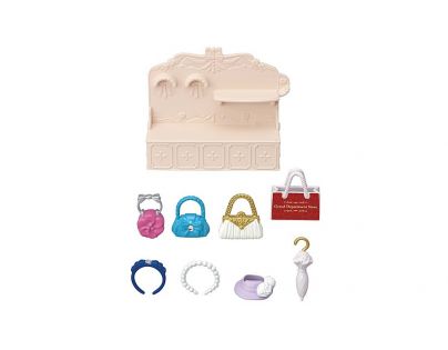 Sylvanian Families Mesto módny butik s kabelkami a doplnky