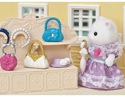 Sylvanian Families Mesto módny butik s kabelkami a doplnky