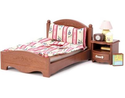 Sylvanian families Nábytek - dvojlůžko s nočním stolkem
