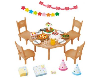 EPOCH 2932 Sylvanian families Nábytek party set