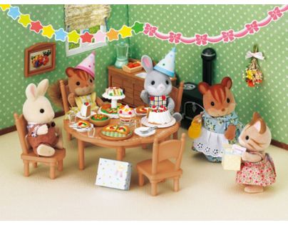 EPOCH 2932 Sylvanian families Nábytek party set