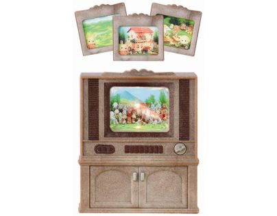 EPOCH 2924 Sylvanian families Nábytek skříňka s barevnou tel