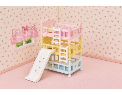 Sylvanian Families Nábytok Trojposchodová posteľ