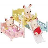 Sylvanian Families Nábytok Trojposchodová posteľ 3