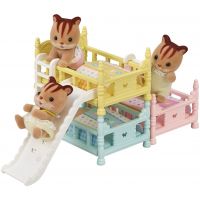 Sylvanian Families Nábytok Trojposchodová posteľ 4