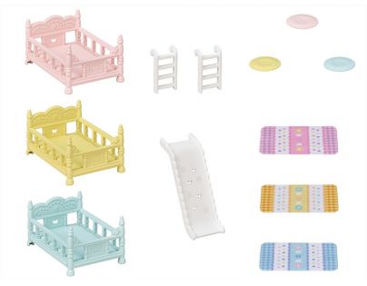 Sylvanian Families Nábytok Trojposchodová posteľ