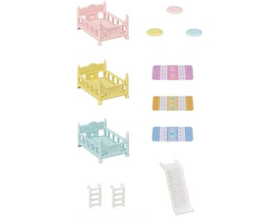 Sylvanian Families Nábytok Trojposchodová posteľ
