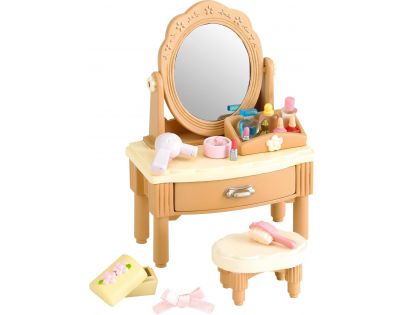 Sylvanian families Nábytek - zrcadlový stolek se židličkou