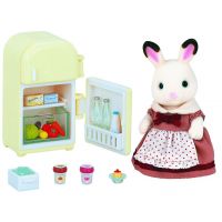 Sylvanian Families Nábytek chocolate králíků mamka u ledničky Sylvanian Families Nábytek chocolate králíků mamka u ledničky