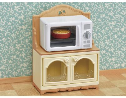 Sylvanian Families Nábytok skriňa s mikrovlnnou rúrou