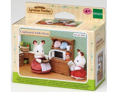 Sylvanian Families Nábytok skriňa s mikrovlnnou rúrou