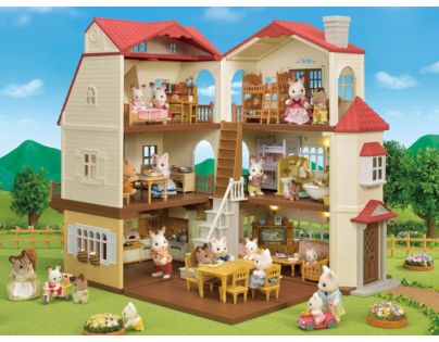 Sylvanian Families Poschodový dom s červenou strechou