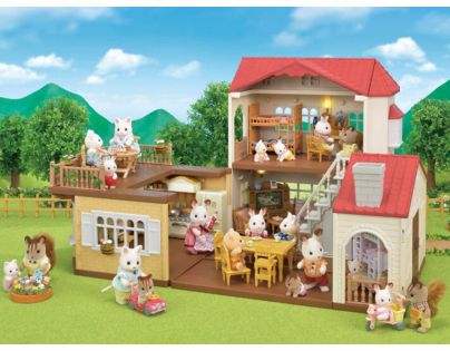 Sylvanian Families Poschodový dom s červenou strechou