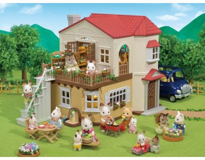 Sylvanian Families Poschodový dom s červenou strechou