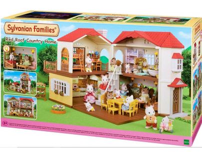 Sylvanian Families Poschodový dom s červenou strechou