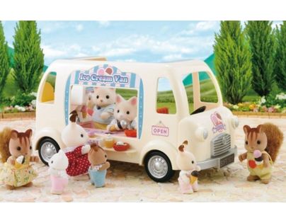Sylvanian Families Pojízdný obchod se zmrzlinou