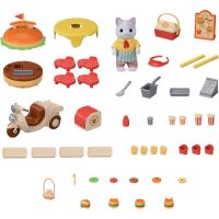 Sylvanian Families Pojazdný stánok s hamburgermi 5