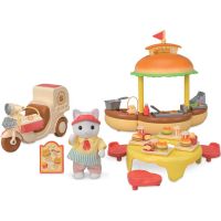 Sylvanian Families Pojazdný stánok s hamburgermi