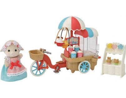 Sylvanian Families Popcorn pojazdná predajňa s ovečkou