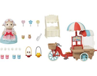 Sylvanian Families Popcorn pojazdná predajňa s ovečkou