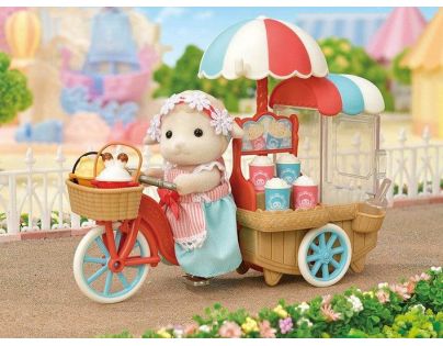 Sylvanian Families Popcorn pojazdná predajňa s ovečkou