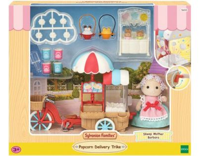 Sylvanian Families Popcorn pojazdná predajňa s ovečkou
