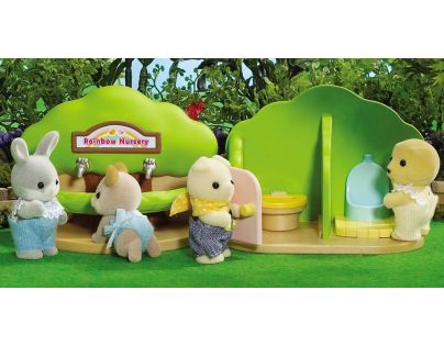 Sylvanian Families Prenosná toaleta a umývárka pre škôlky