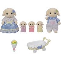 Sylvanian Families Rodina Flora králiky s trojčatami 2