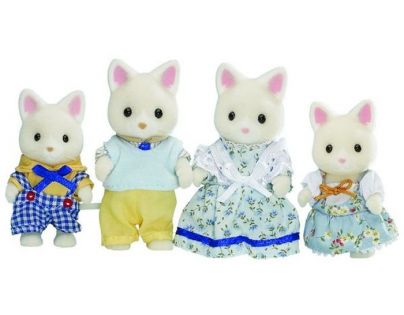 Sylvanian families Rodina hedvábných koček
