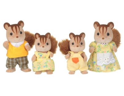 Sylvanian families  Rodina hnědých veverek