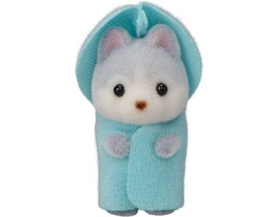Sylvanian Families Rodina Husky s trojčatami