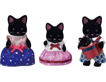Sylvanian Families Rodina polnočných mačiek