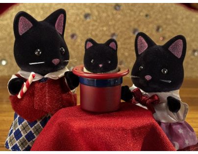 Sylvanian Families Rodina polnočných mačiek
