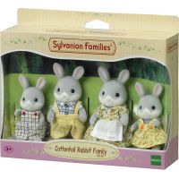Sylvanian Families Rodina šedých králikov 3