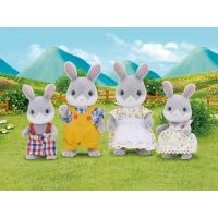 Sylvanian Families Rodina šedých králikov 2