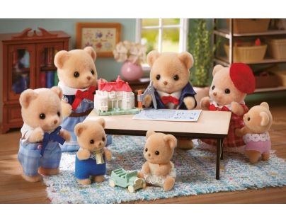 Sylvanian Families Rodina sušienkových medvedíkov