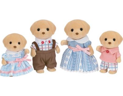 Sylvanian Families Rodina žltých labradorov
