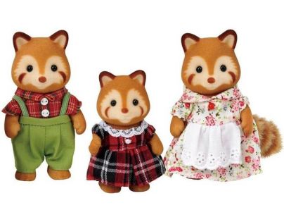 Sylvanian Families Rodina červenéj pandy