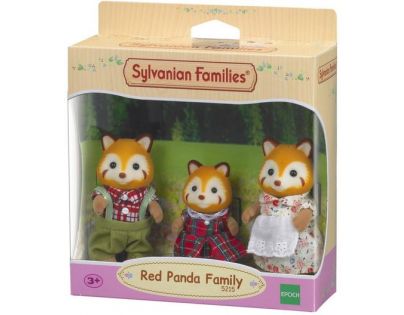 Sylvanian Families Rodina červenéj pandy