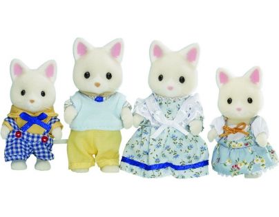 Sylvanian Families Rodina hodvábnych mačiek