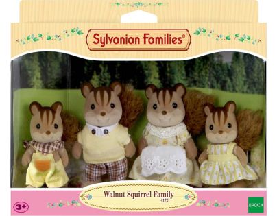 Sylvanian families Rodina hnedých veveričiek - Poškodený obal