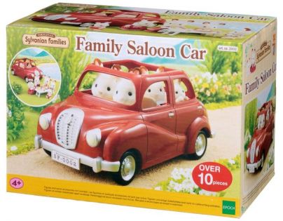 Sylvanian families  Rodinné auto červené